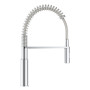 Змішувач для кухні Grohe Via Cosmo, довж.виливу - 236мм, поворотний/гнучкий, 1важіль, хром