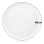 Тарілка Ardesto Apulia, 20.3см, кераміка, білий (AR2920AW)
