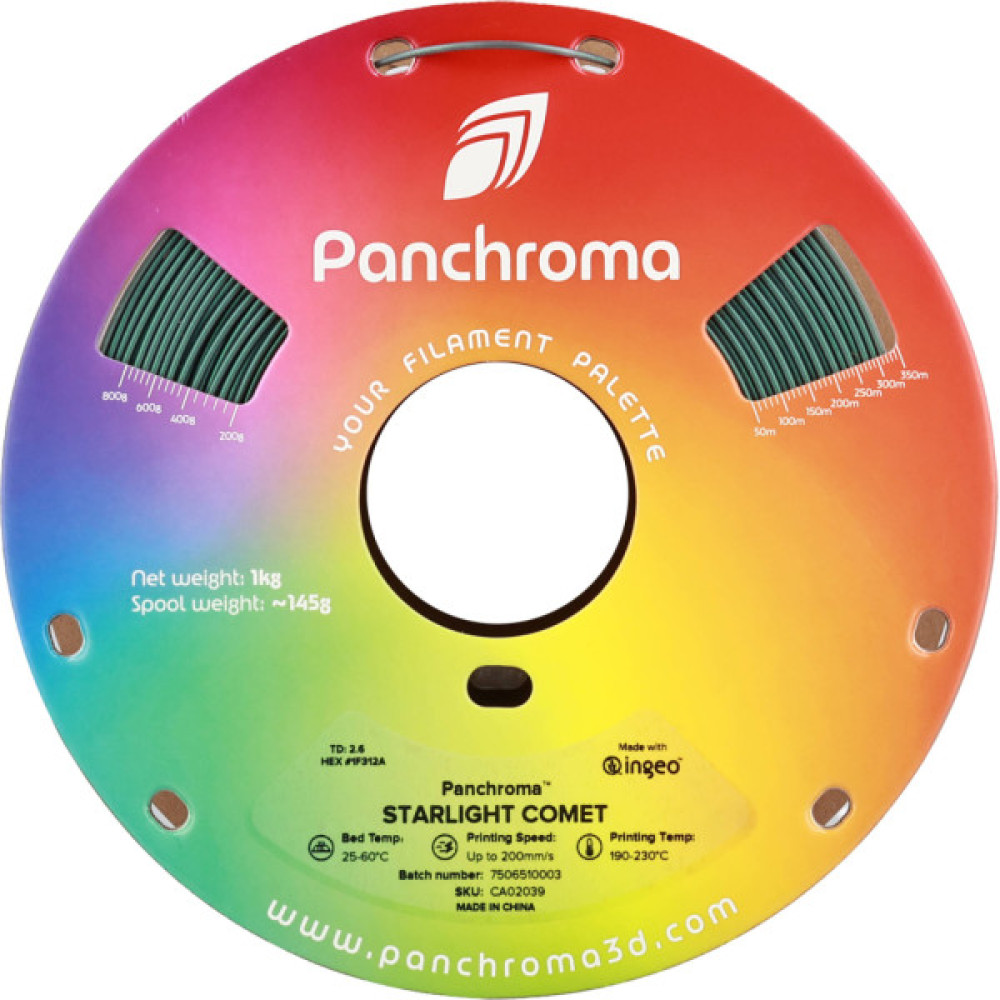 Пластик для 3D-принтера Polymaker PLA PANCHROMA STARLIGHT 1,75mm 1kg COMET (CA02039)