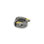 Кабель мультимедійний VGA M to VGA M 5.0m 1080P grey-yellow Merlion (YT-VGA(M)/(M)3+6GR-5m) Кабель мультимедійний VGA M to VGA M 5.0m 1080P grey-yellow Merlion (YT-VGA(M)/(M)3+6GR-5m)