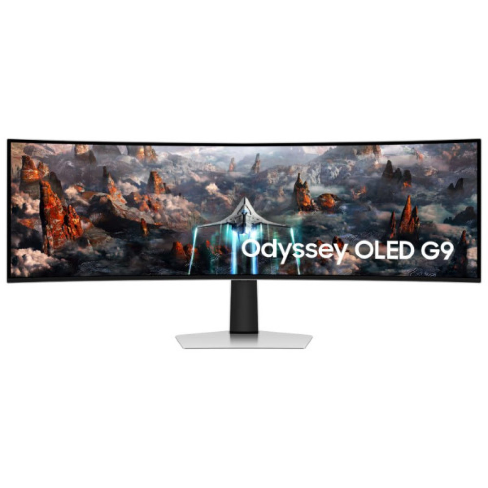 Монітор Samsung 48.7"Odyssey OLED G9 G93SC HDMI, DP, USB, MM, OLED, 5120x1440, 32:9, 240Hz, 0.3ms, CURVED