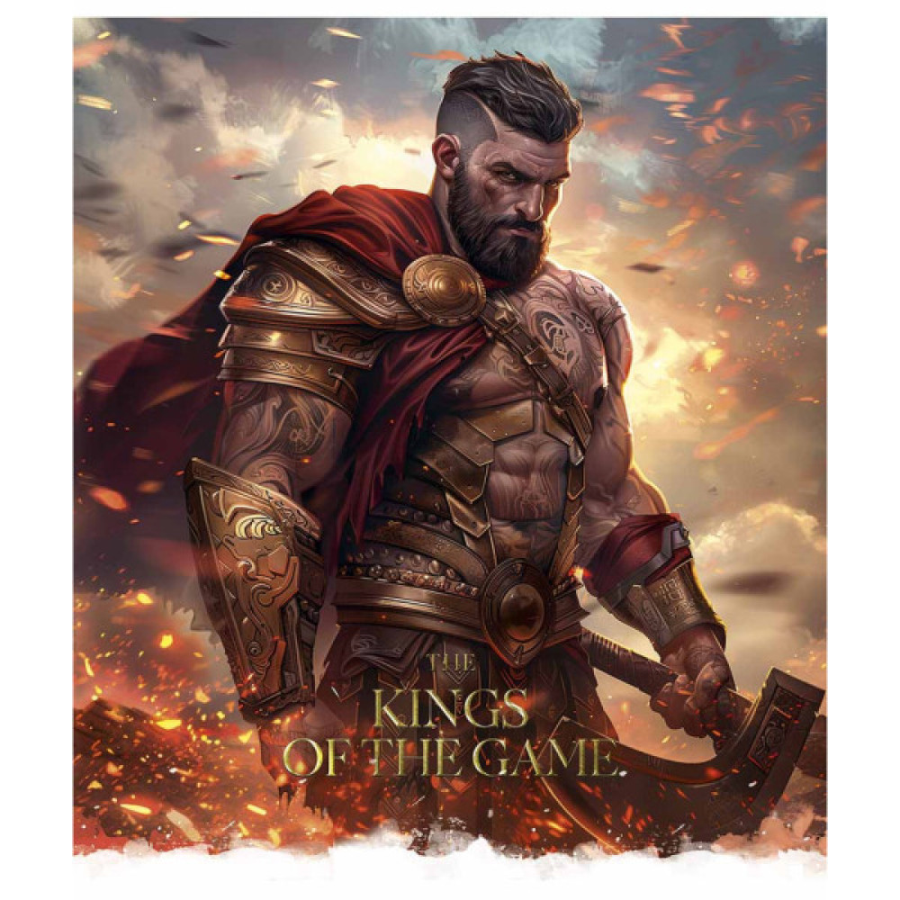 Зошит Школярик The kings of the game 48 аркушів клітинка (048-3450K)