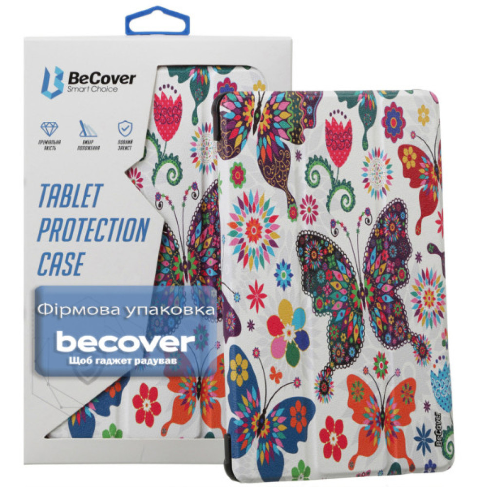 Чохол до планшета BeCover Smart Case Samsung Galaxy Tab A11 SM-X133/X135 8.7" Butterfly (713973)