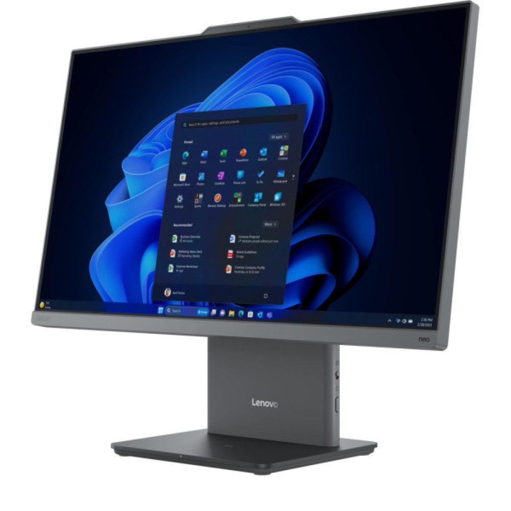 Комп'ютер Lenovo ThinkCentre AiIO neo 50a 24 G5 / i5-13420H, 8, 512, WF, KM (12SC000NUI)