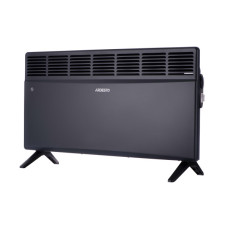 Конвектор електричний ARDESTO CH-2500MCA, 2500 Вт, 25 м2, закритий нагрів. елемент, IP24, мех. керування, антрацит матовий