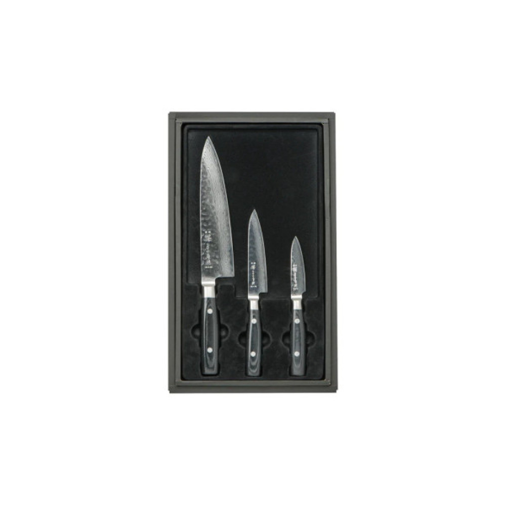 Набір ножів Yaxell з 3-х предметів, серія ZEN (35500-803)