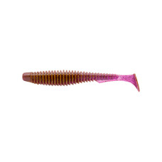 Силікон рибальський FishUP U-Shad 3" 016 - Lox/Green&Black (9шт/уп) (1862.03.30)