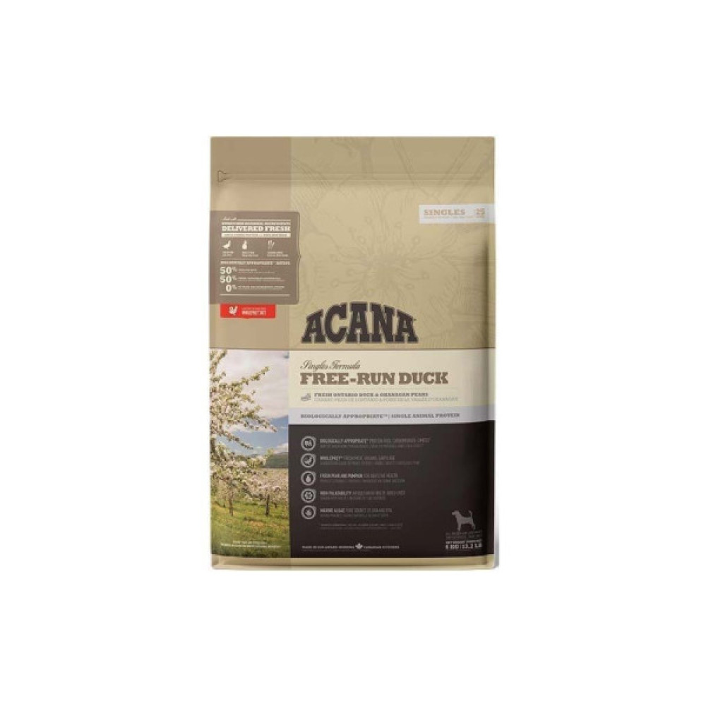 Сухий корм для собак ACANA Free-Run Duck 6 кг (0064992571603)