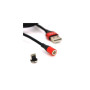 Дата кабель USB 2.0 AM to Lightning 1.0m magnetic 3.1A black PZX (V133-B) Дата кабель USB 2.0 AM to Lightning 1.0m magnetic 3.1A black PZX (V133-B)