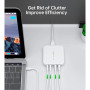 Зарядний пристрій Choetech GaN 2 USB-A / 2 USB-C 100W QC3.0/PD/PPS (PD8008-EU-WH) Зарядний пристрій Choetech GaN 2 USB-A / 2 USB-C 100W QC3.0/PD/PPS (PD8008-EU-WH)