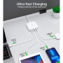 Зарядний пристрій Choetech GaN 2 USB-A / 2 USB-C 100W QC3.0/PD/PPS (PD8008-EU-WH) Зарядний пристрій Choetech GaN 2 USB-A / 2 USB-C 100W QC3.0/PD/PPS (PD8008-EU-WH)