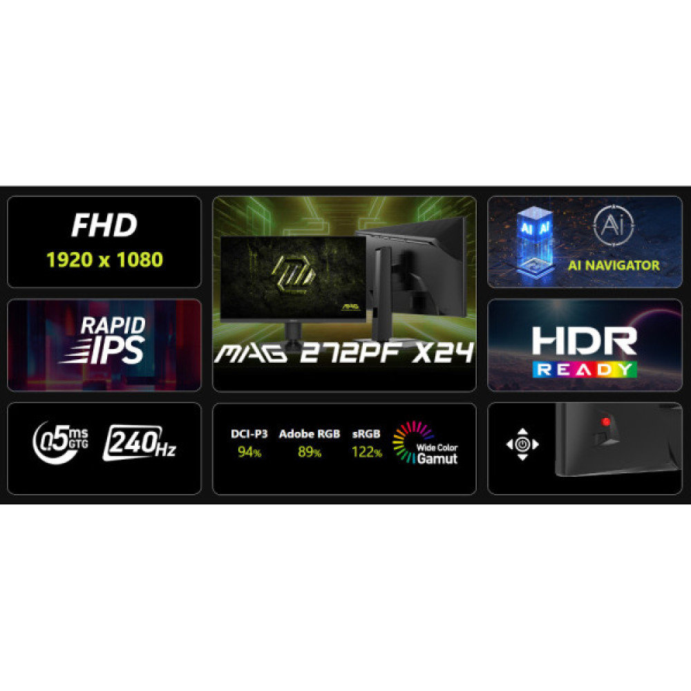 MSI MAG 272PF X24