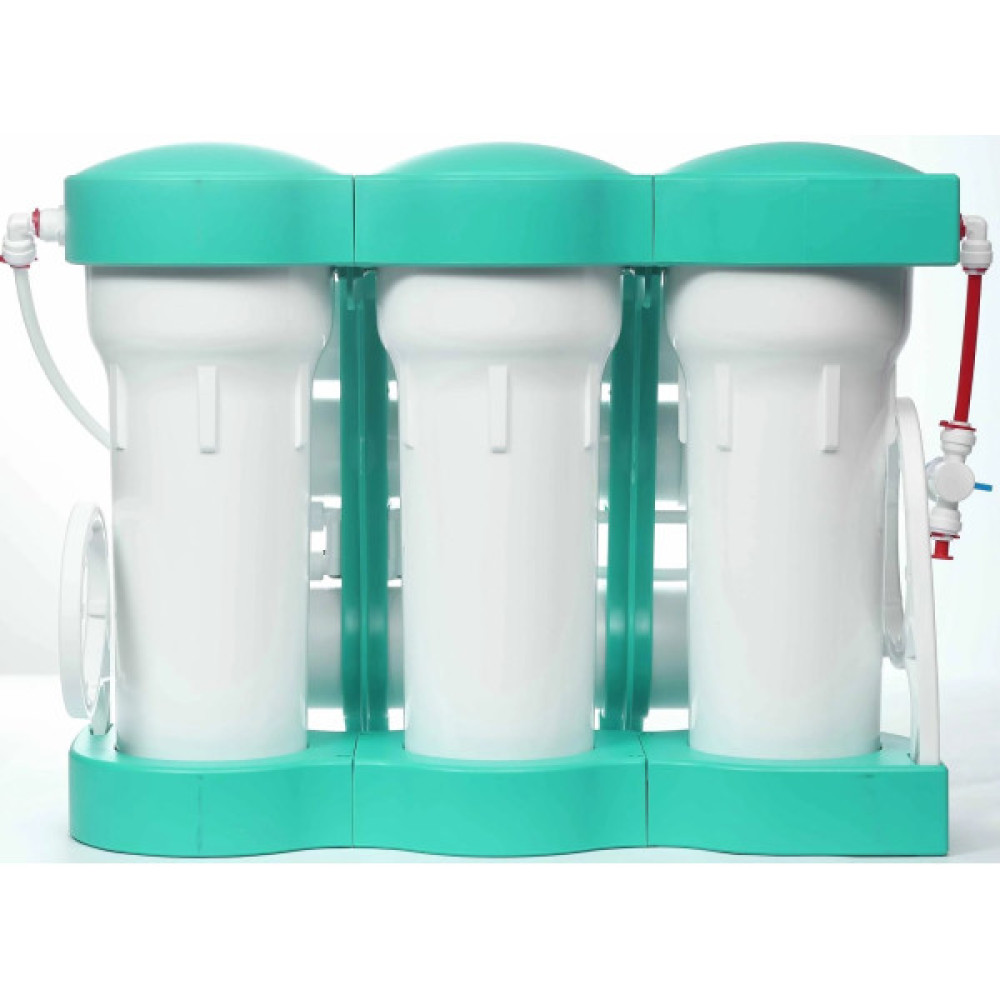 Фільтр зворотного осмосу Ecosoft P’URE AQUACALCIUM Mint, мембрана 75gpd DuPont, картридж AquaCalcium збагачує мінералами, дренаж 1:1