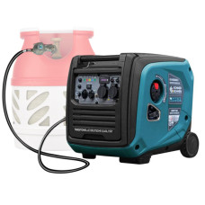 Генератор газобензиновий інверторний Konner&Sohnen KS 4000iEG S, LPG 230В, 4.0кВт, електростартер, 40кг