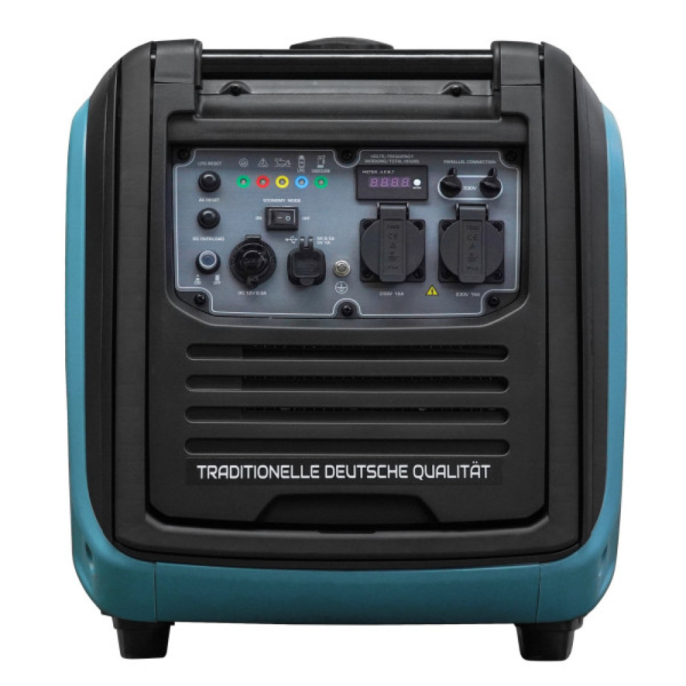 Генератор газобензиновий інверторний Konner&Sohnen KS 4000iEG S, LPG 230В, 4.0кВт, електростартер, 40кг