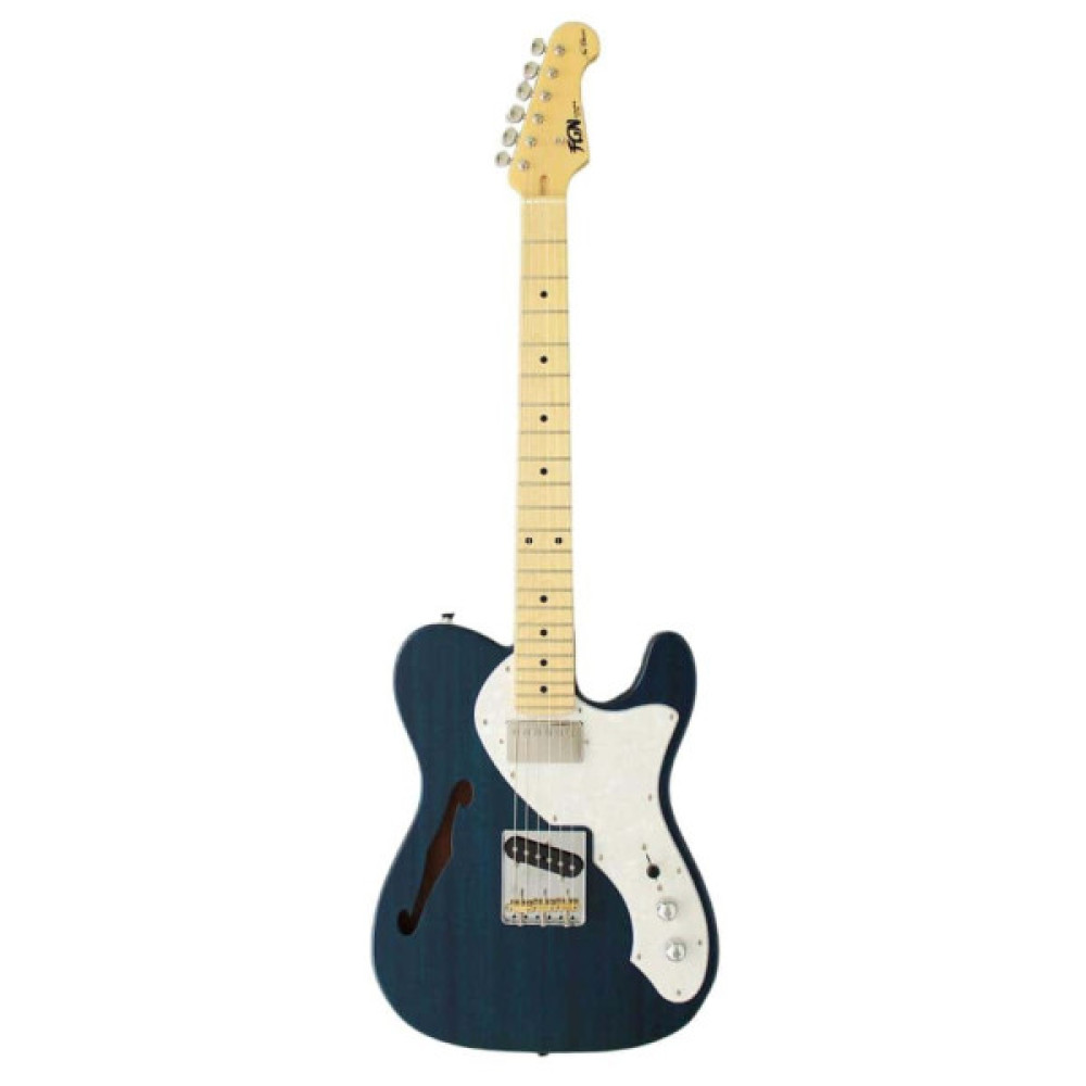 Гітара напівакустична FGN Neo Classic Transparent Blue (NTE110MMHT-TBL)