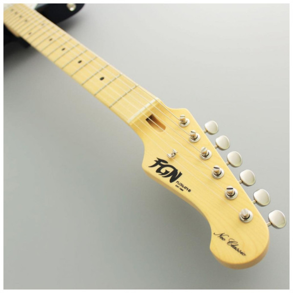 Гітара напівакустична FGN Neo Classic Transparent Blue (NTE110MMHT-TBL)