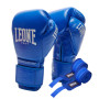 Боксерські рукавички Leone GN111 The Greatest Blue 16 унцій (GN111_Blue_16oz)