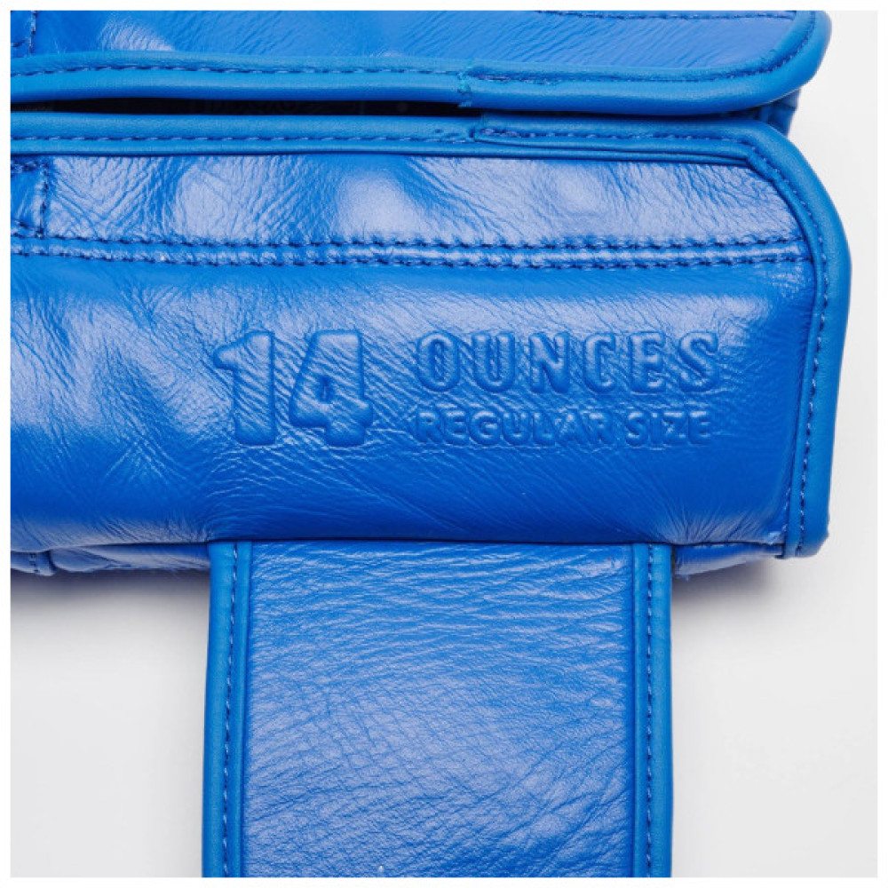 Боксерські рукавички Leone GN111 The Greatest Blue 16 унцій (GN111_Blue_16oz)