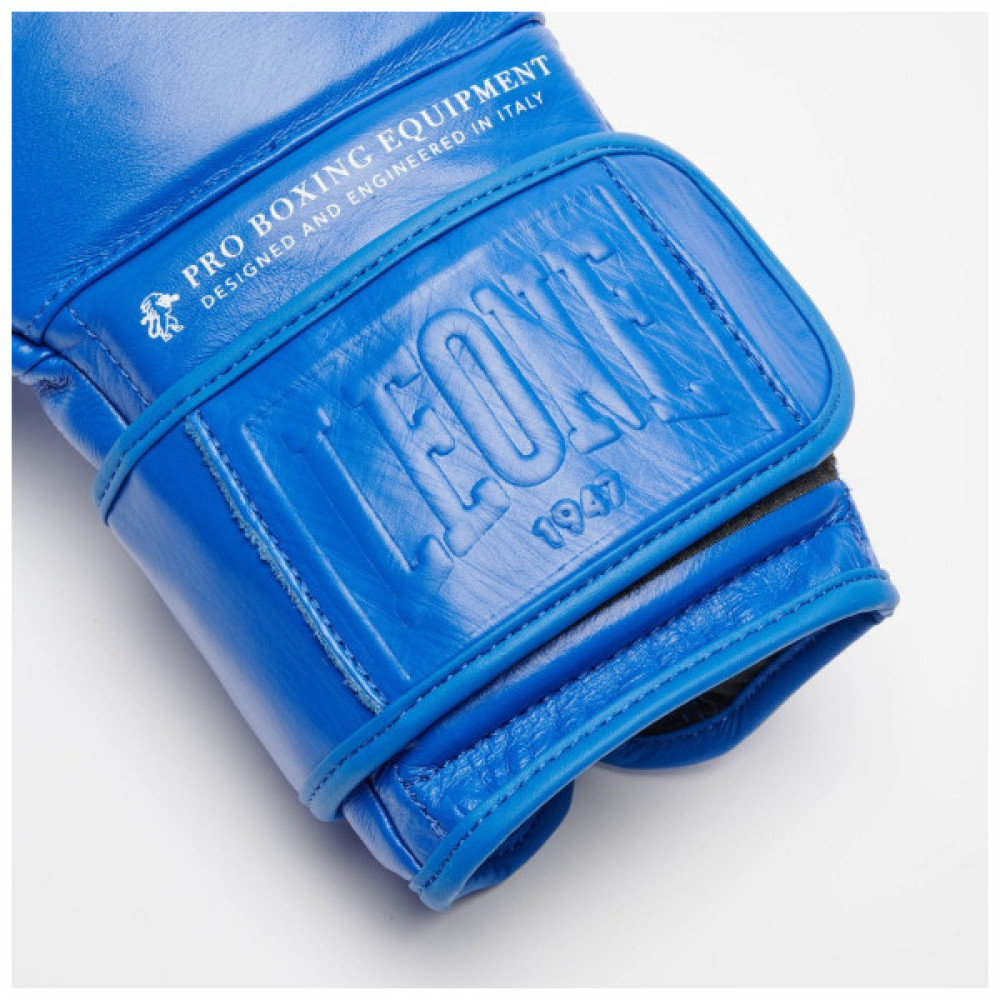 Боксерські рукавички Leone GN111 The Greatest Blue 16 унцій (GN111_Blue_16oz)