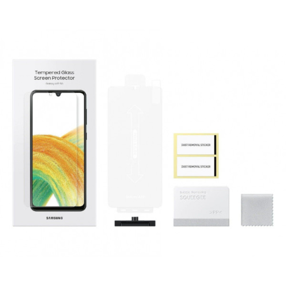 Скло захисне Samsung Core H+ Samsung Galaxy A33 (A336) Transparent (ET-FA336TTEGRU) Скло захисне Samsung Core H+ Samsung Galaxy A33 (A336) Transparent (ET-FA336TTEGRU)