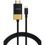 Кабель мультимедійний USB-C to HDMI M 1.5m v2.1 8K60Hz Gold plated Vinga (VCPVCCH2115) Кабель мультимедійний USB-C to HDMI M 1.5m v2.1 8K60Hz Gold plated Vinga (VCPVCCH2115)