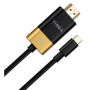 Кабель мультимедійний USB-C to HDMI M 1.5m v2.1 8K60Hz Gold plated Vinga (VCPVCCH2115) Кабель мультимедійний USB-C to HDMI M 1.5m v2.1 8K60Hz Gold plated Vinga (VCPVCCH2115)