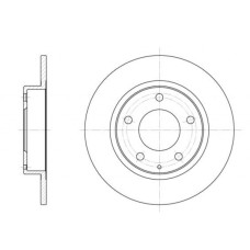 Гальмівний диск REMSA 6206.00