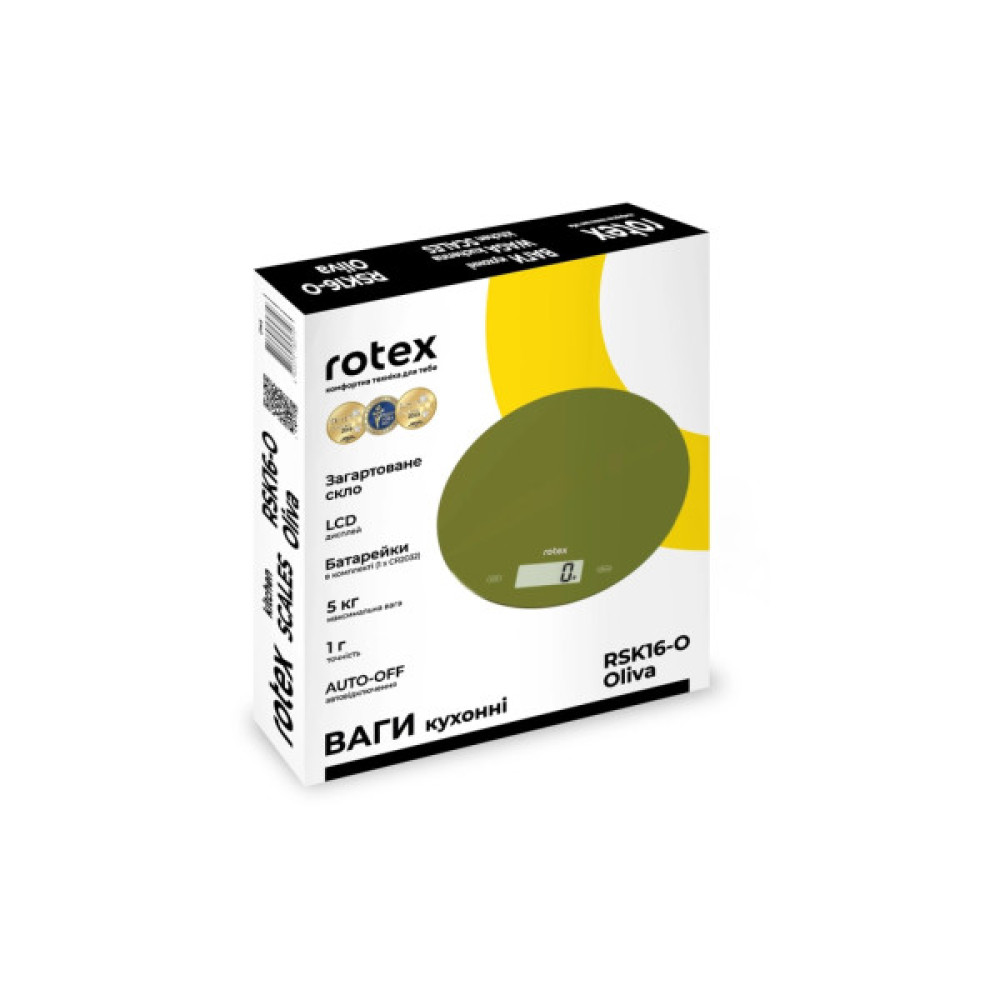 Ваги кухонні Rotex RSK16-O Oliva