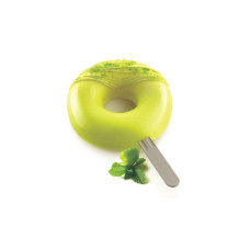 Форма для морозива Silikomart серія "Steccoflex" Donuts Набір для морозива на паличці 2 форми +1 таця +50 паличок (GEL13 DONUTS)