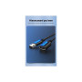 Дата кабель USB 2.0 AM/AF 0.5m black Vention (CBIBD)