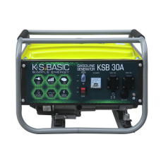 Генератор бензиновий Konner&Sohnen BASIC KSB 30A, 230В, 2.8кВт, ручний стартер, 36.2кг