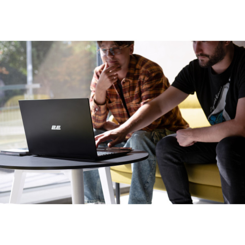 Ноутбук 2E Imaginary 15.6" FHD IPS AG, Intel i5-1335U, 16GB, F512GB, UMA, DOS, Чорний