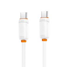 Дата кабель USB-C to USB-C 1.0m 60w white XO (NB-Q302B-CC.white)