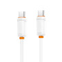 Дата кабель USB-C to USB-C 1.0m 60w white XO (NB-Q302B-CC.white)