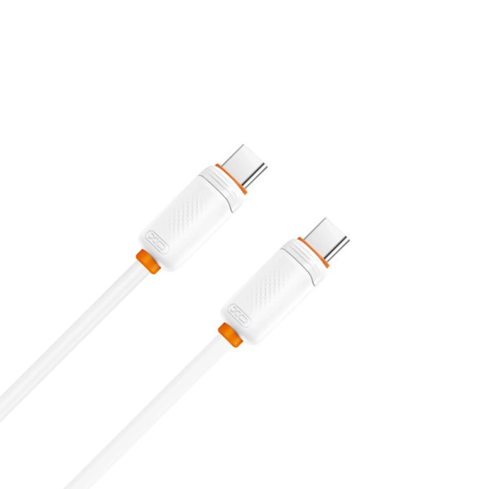 Дата кабель USB-C to USB-C 1.0m 60w white XO (NB-Q302B-CC.white)