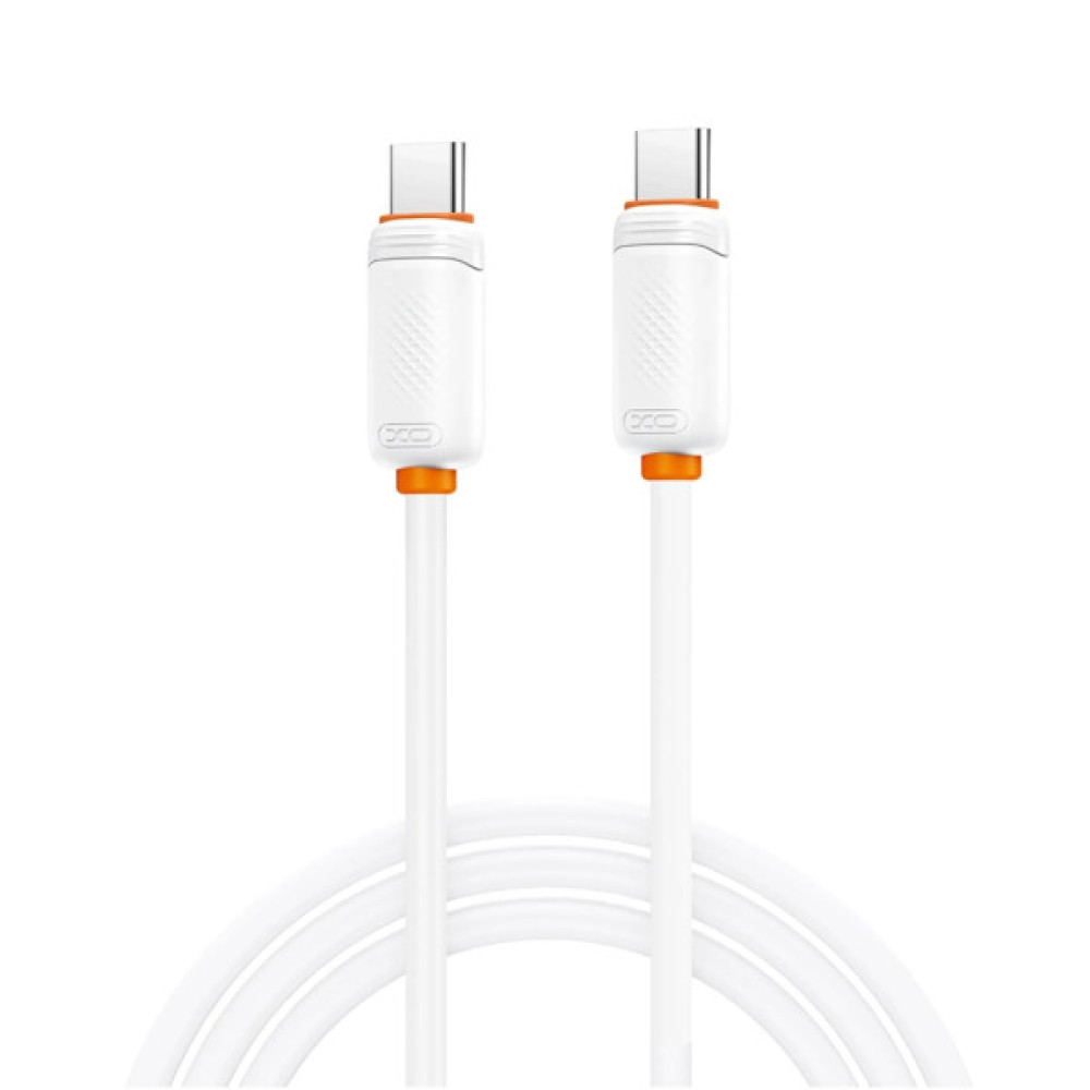 Дата кабель USB-C to USB-C 1.0m 60w white XO (NB-Q302B-CC.white)