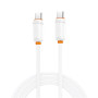 Дата кабель USB-C to USB-C 1.0m 60w white XO (NB-Q302B-CC.white)