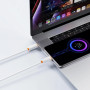Дата кабель USB-C to USB-C 1.0m 60w white XO (NB-Q302B-CC.white)