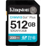 Карта пам'яті Kingston 512GB SDXC сlass 10 UHS-I U3 V30 Canvas Go Plus G4 (SDG4/512GB) Карта пам'яті Kingston 512GB SDXC сlass 10 UHS-I U3 V30 Canvas Go Plus G4 (SDG4/512GB)