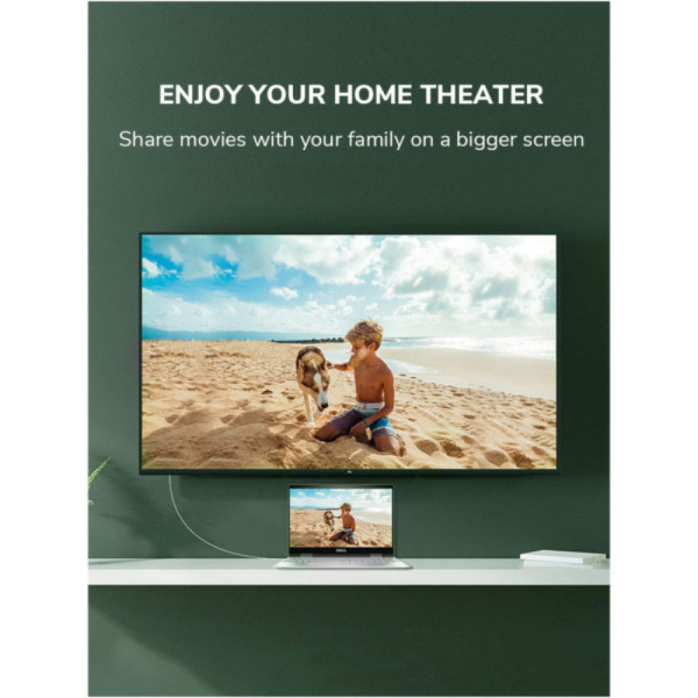 Кабель мультимедійний miniDisplayPort M to HDMI M 1.0m Cabletime (CA914593)