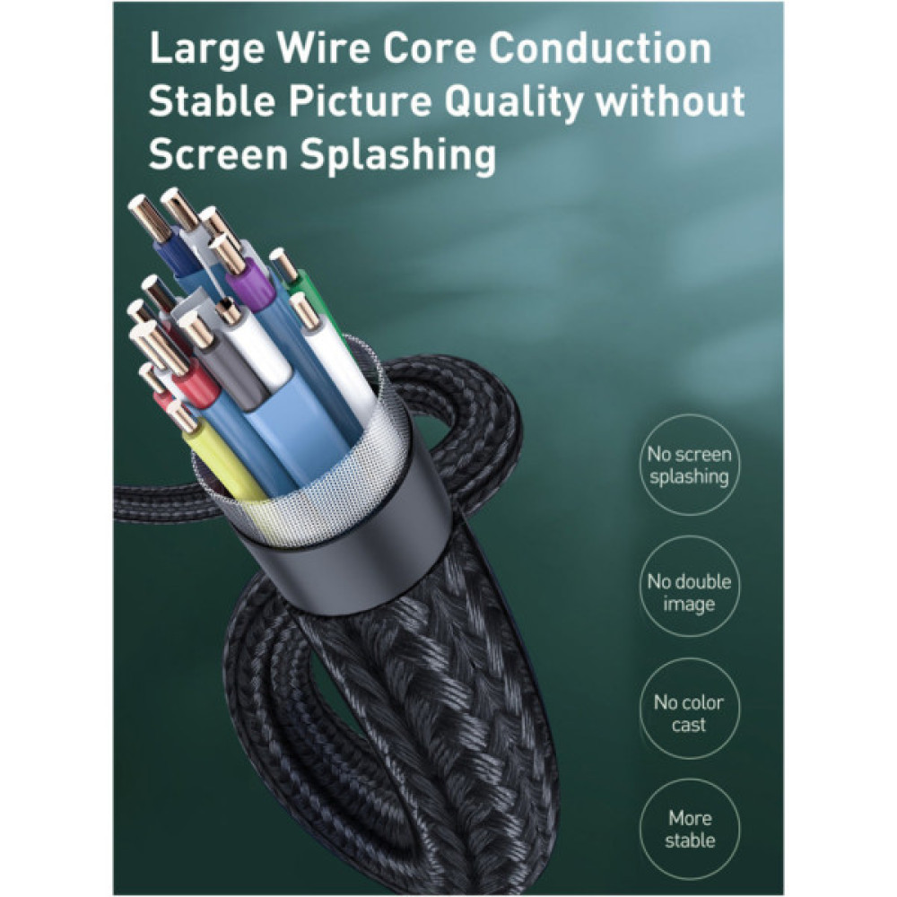 Кабель мультимедійний miniDisplayPort M to HDMI M 1.0m Cabletime (CA914593)