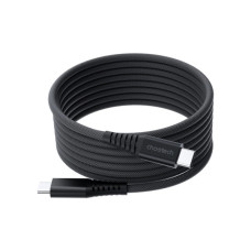 Дата кабель USB-C to USB-C 1.2m 240W magnetic black Choetech (XCC-1051-BK)