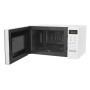 Мікрохвильова піч LG, 20л, електрон. керування, 700Вт, дисплей, білий