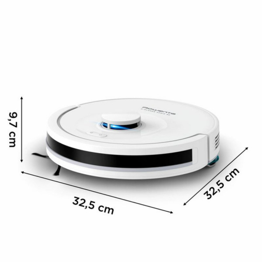 Робот-пилосос Rowenta миючий X-Plorer Serie 90, 6000ПаВт, h=9.7см, 0.26л, конт пил -0.29л, автон. робота до 270хв, білий