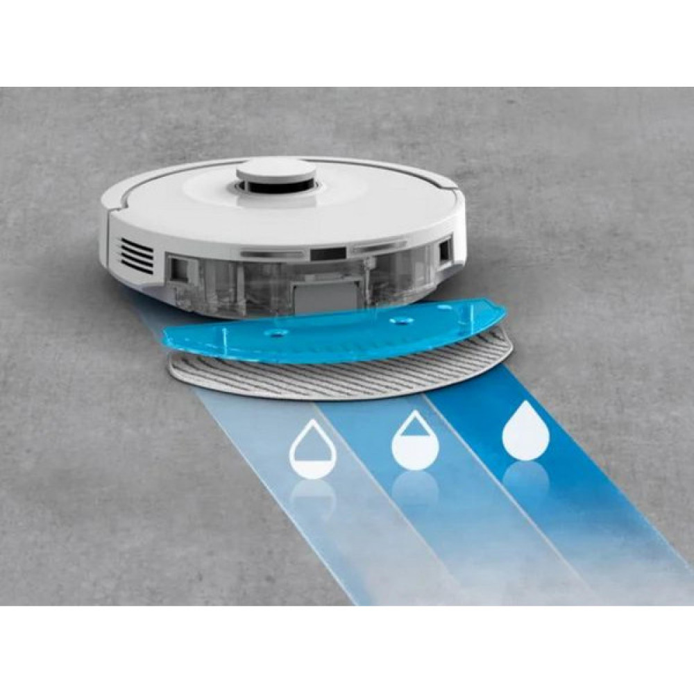 Робот-пилосос Rowenta миючий X-Plorer Serie 90, 6000ПаВт, h=9.7см, 0.26л, конт пил -0.29л, автон. робота до 270хв, білий