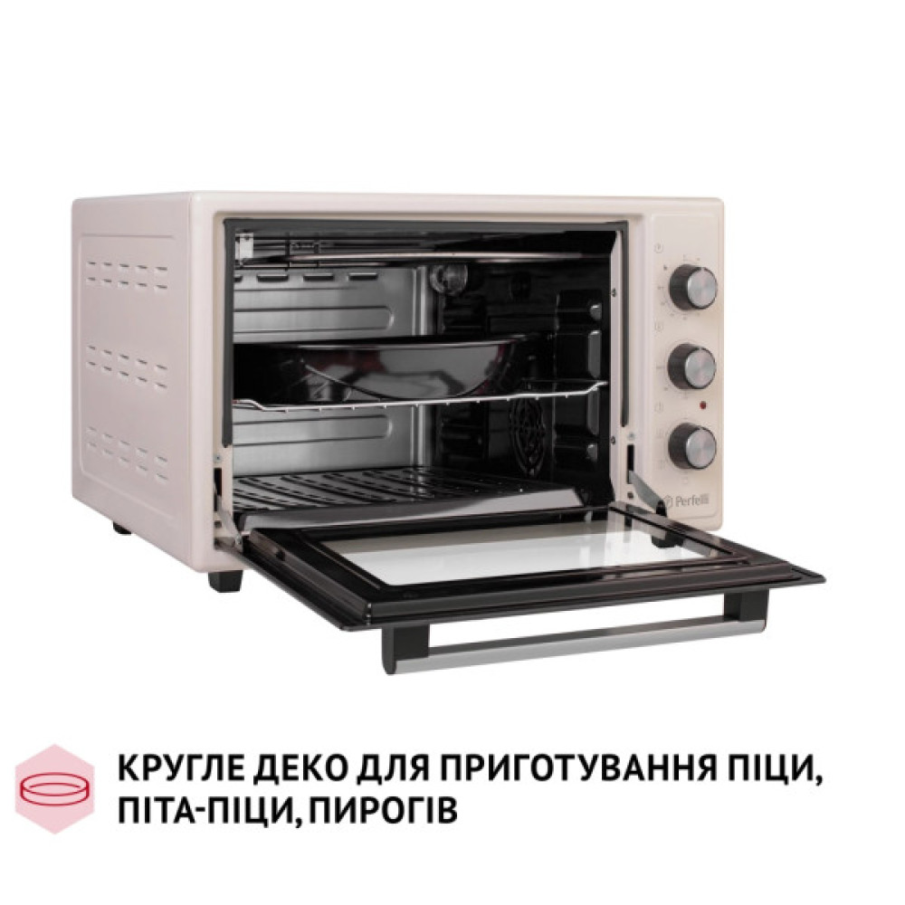 Електропіч Perfelli TRIMO 37 IVORY