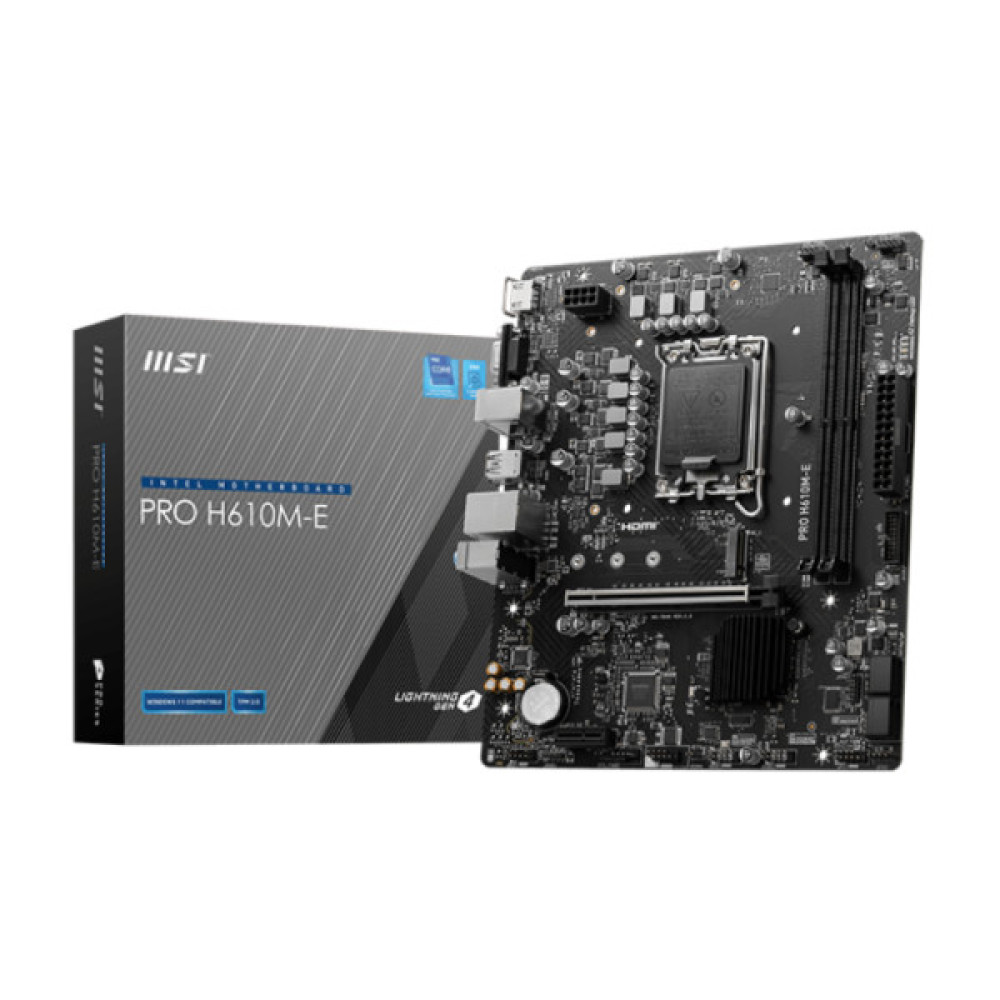 MSI PRO H610M-E