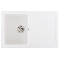 Мийка кухонна Interline VEGA white