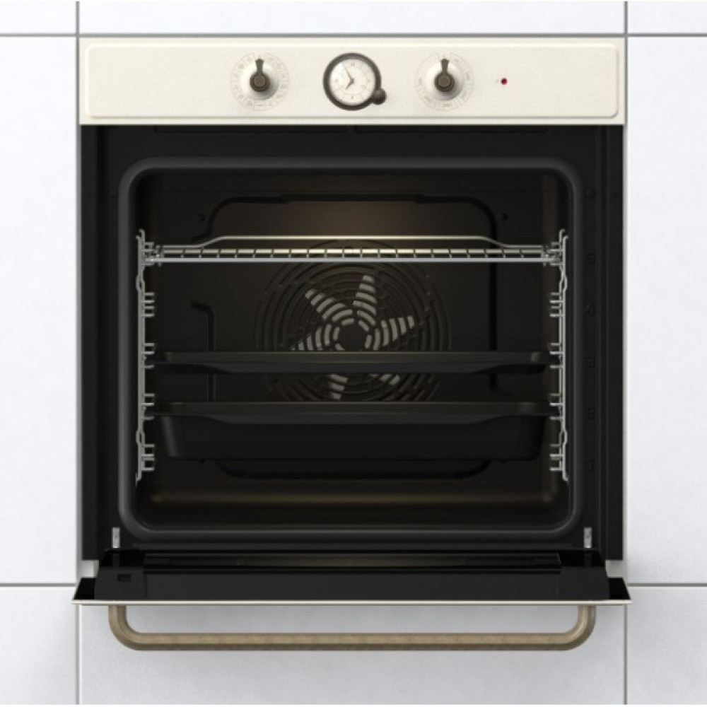 Духова шафа Gorenje електрична, 77л, A+, шампань